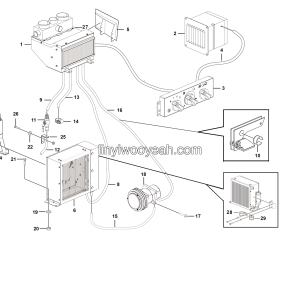 LGMG Off-Highway Dump Truck 2022 - Air conditioner assy - N2101-2721010442.S1E