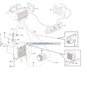 LGMG Off-Highway Dump Truck 2024 - Air conditioner assy - N2101-2721010442.S1E-G1