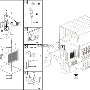 LGMG Off-Highway Dump Truck 2022 - Air conditioner assy - N2102-2721010332