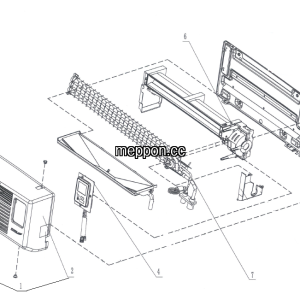 LGMG Off-Highway Dump Truck 2021 - Air conditioning internal unit assy - N3000-4130702407