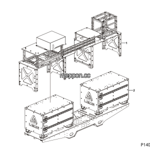 LGMG Off-Highway Dump Truck 2022 - Installation assy of battery electric control bracket - P1401-2714015852