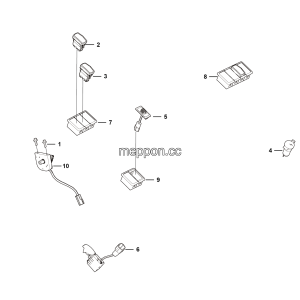 LGMG Hydraulic excavator 2025 - Switches and electrical accessories - P4302-2643020162.S1A